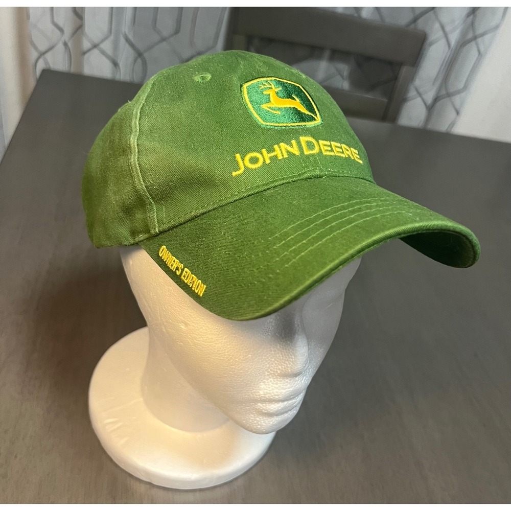 John Deere Owners Edition Green Baseball Cap Hat Nothing Runs Like A Deere